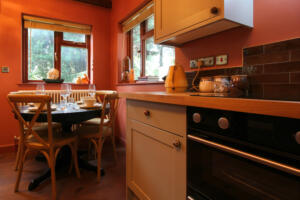 Lodge Rental Hartham Wiltshire Kitchen